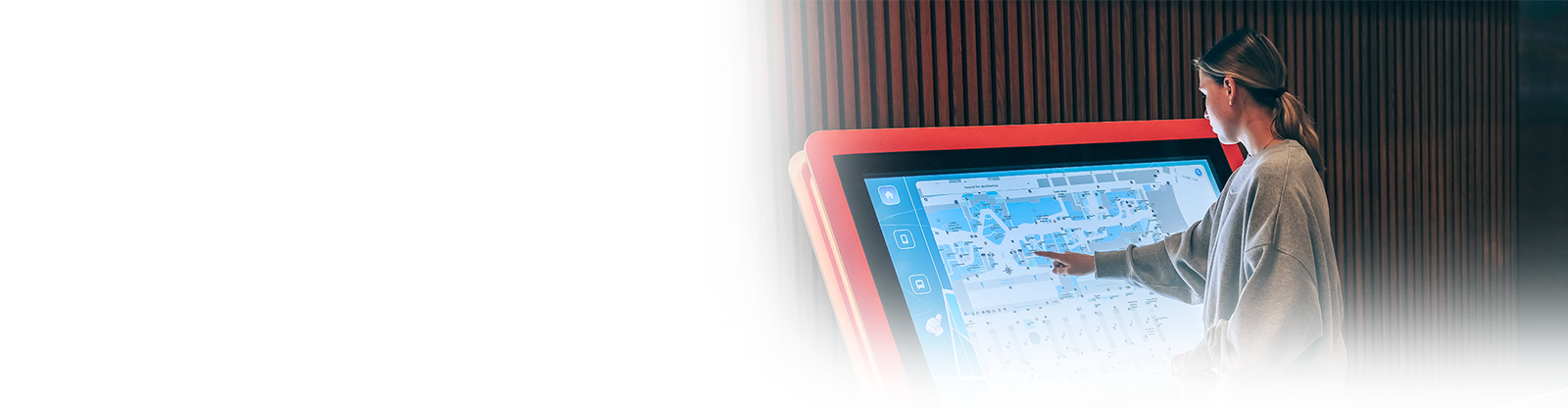 Totem Interativo Touch Screen Smaxtech